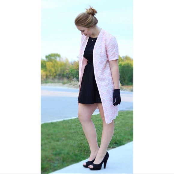 Jackets & Blazers - Vintage 1960s pink cape-coat duster by Edith Flagg